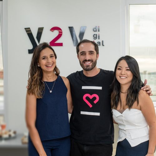 Parceria entre a marca Meu Sapato Preto e a Y2V Digital