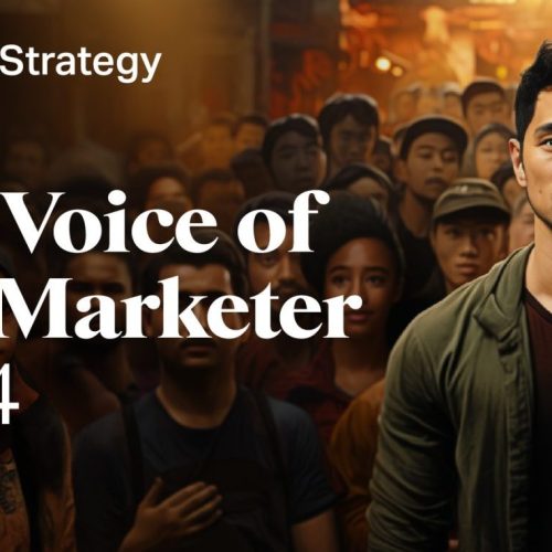 Relatório The Voice of the Marketer 2024