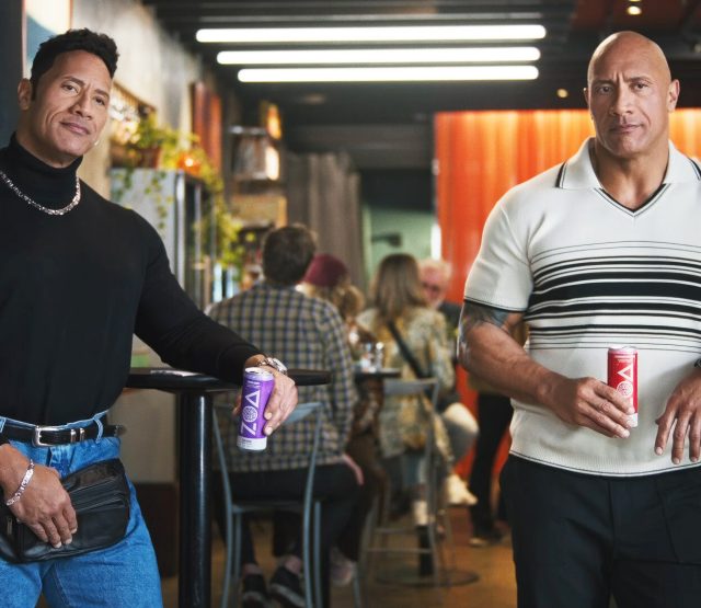 The Rock em campanha da sua marca de energético