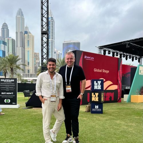 Dudu Rodrigues e Lucas Feltes em Dubai