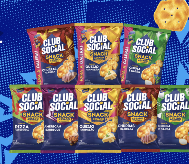 Club Social Snack tem novos sabores
