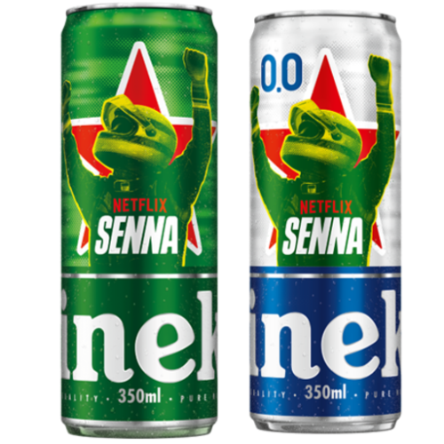 Latas comemorativas da Heineken