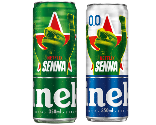 Latas comemorativas da Heineken