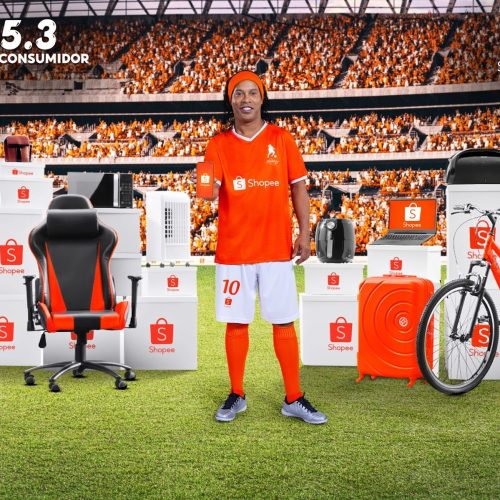 Ronaldinho Gaúcho e Shopee
