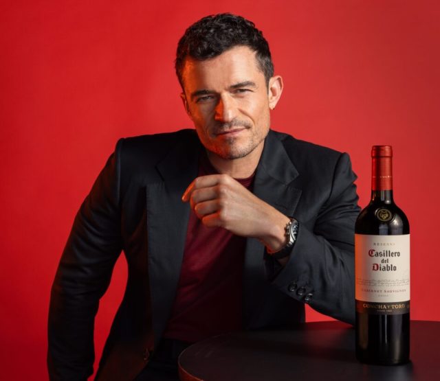 Orlando Bloom e Casillero del Diablo