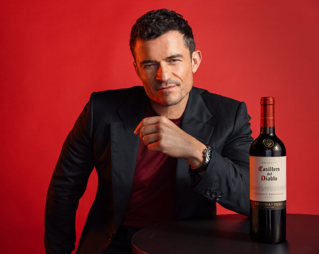 Orlando Bloom e Casillero del Diablo