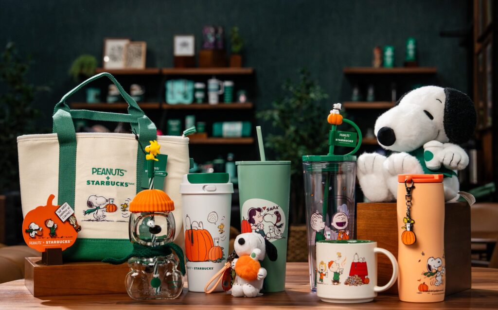 Starbucks e Peanuts